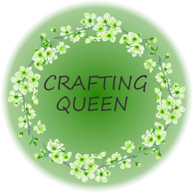 π Crafting Queen Keychain β Double Sided | 1.9" x 1.9" | Multiple Colors