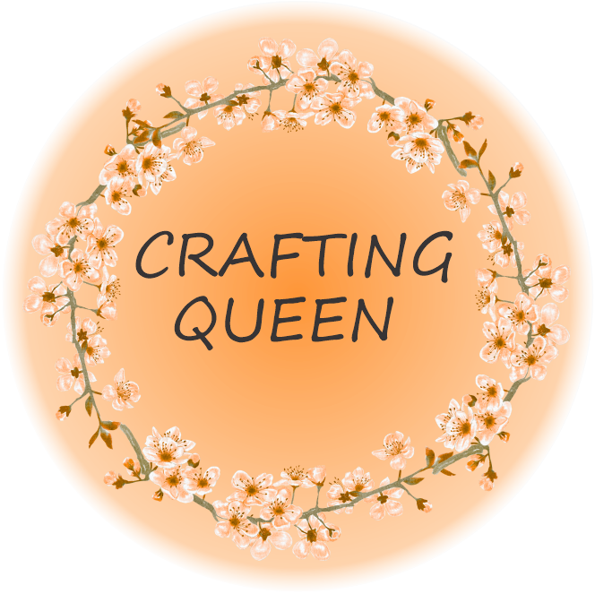 π Crafting Queen Keychain β Double Sided | 1.9" x 1.9" | Multiple Colors