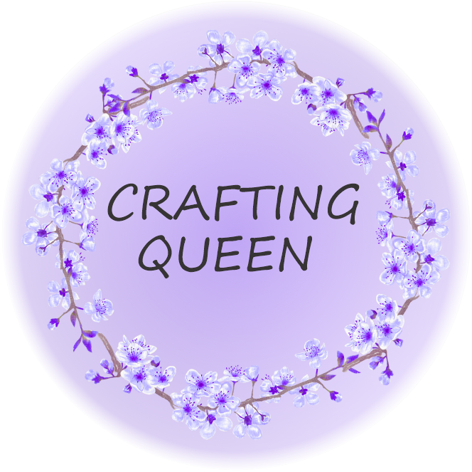 π Crafting Queen Keychain β Double Sided | 1.9" x 1.9" | Multiple Colors