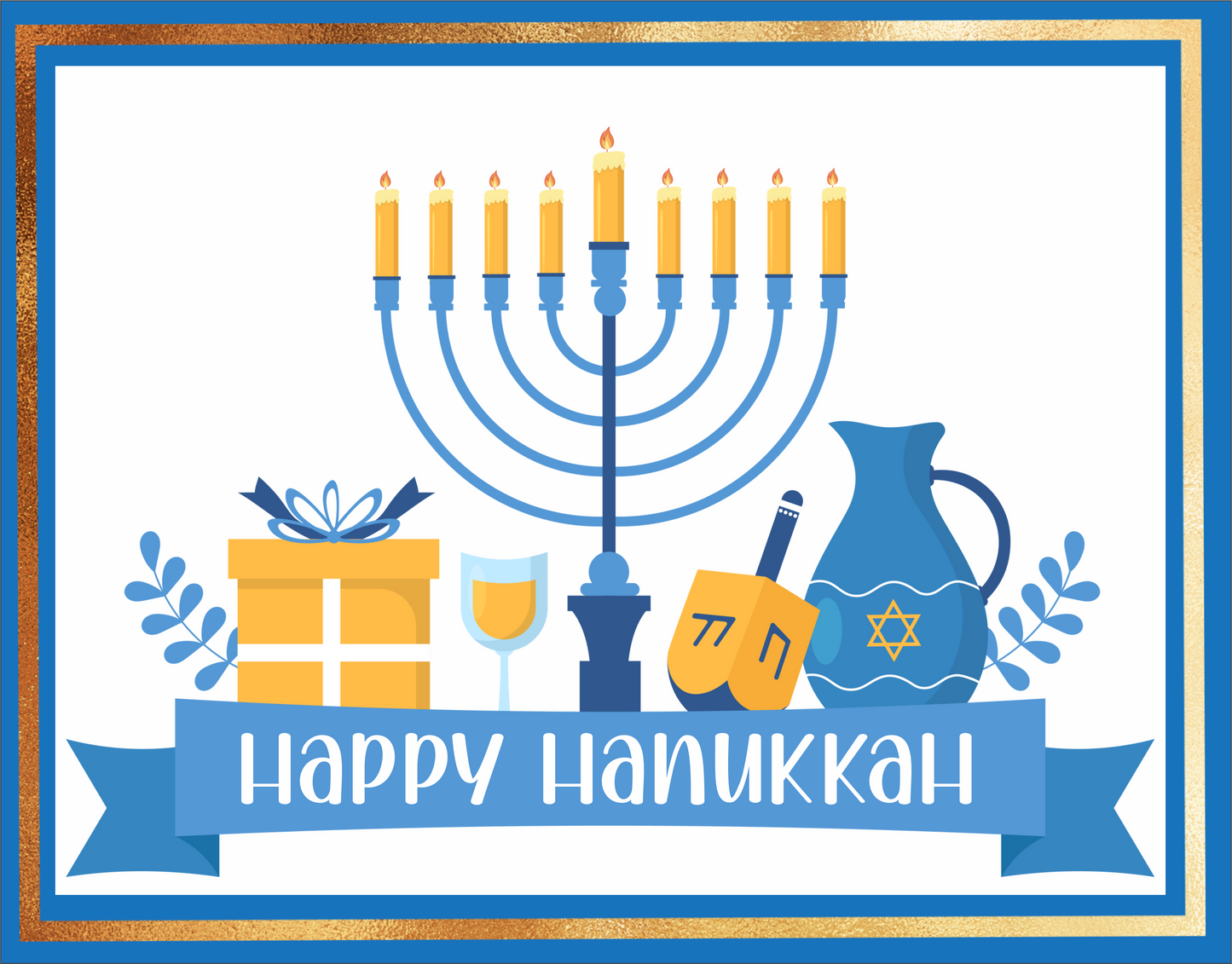 Happy Hanukkah Banner