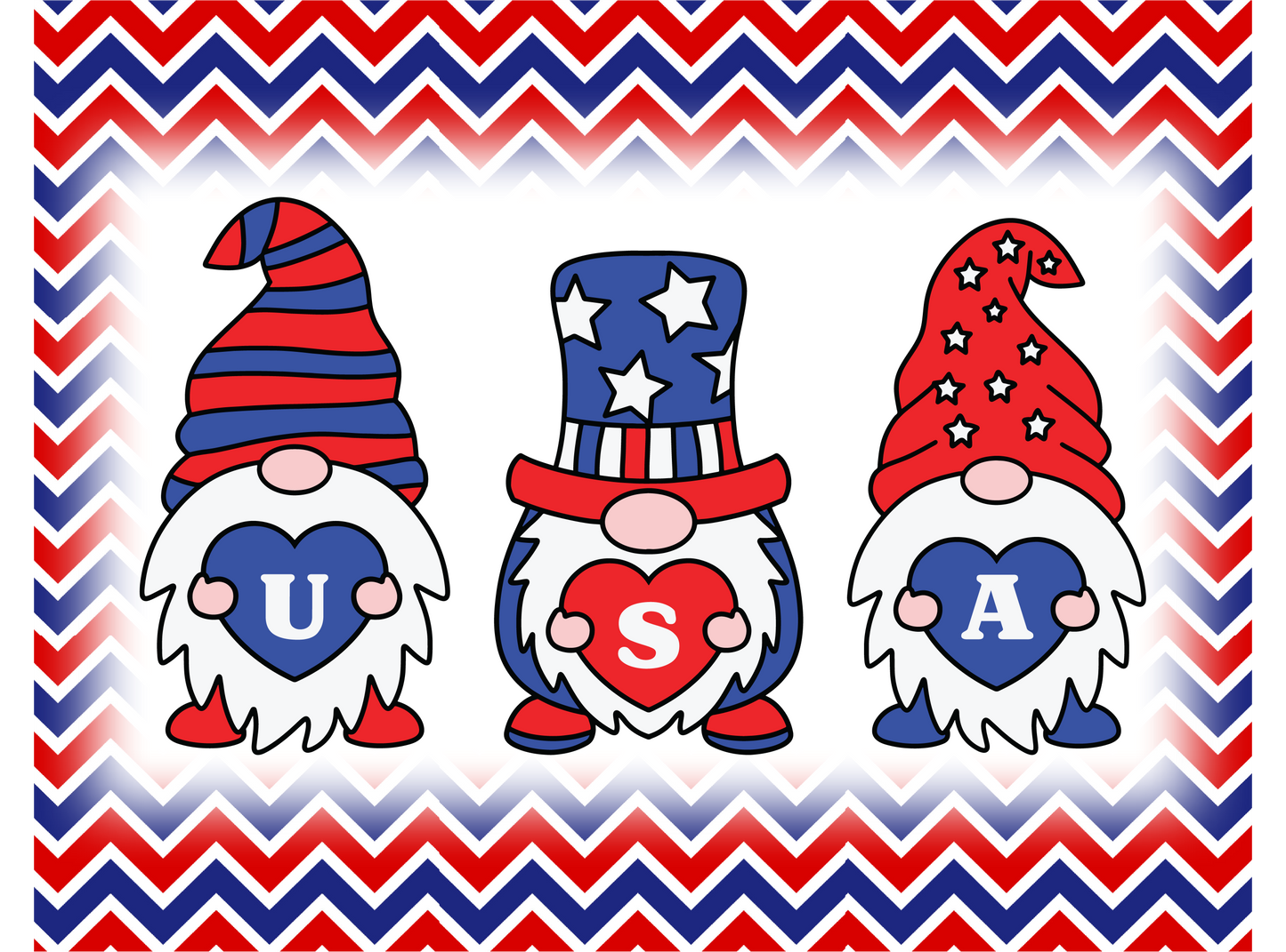 Gnome-Patriotic 9x7