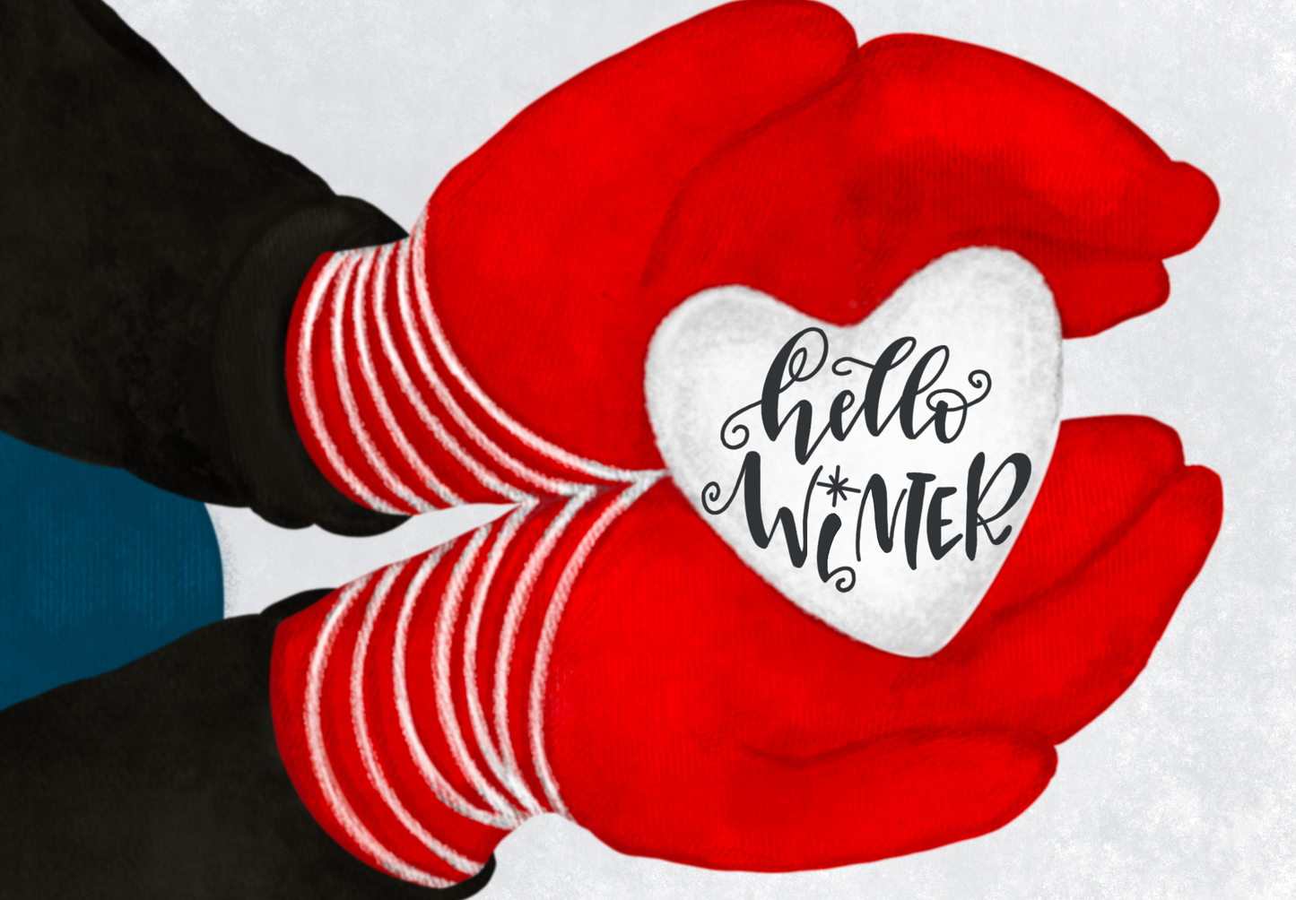 Hello Winter Mittens