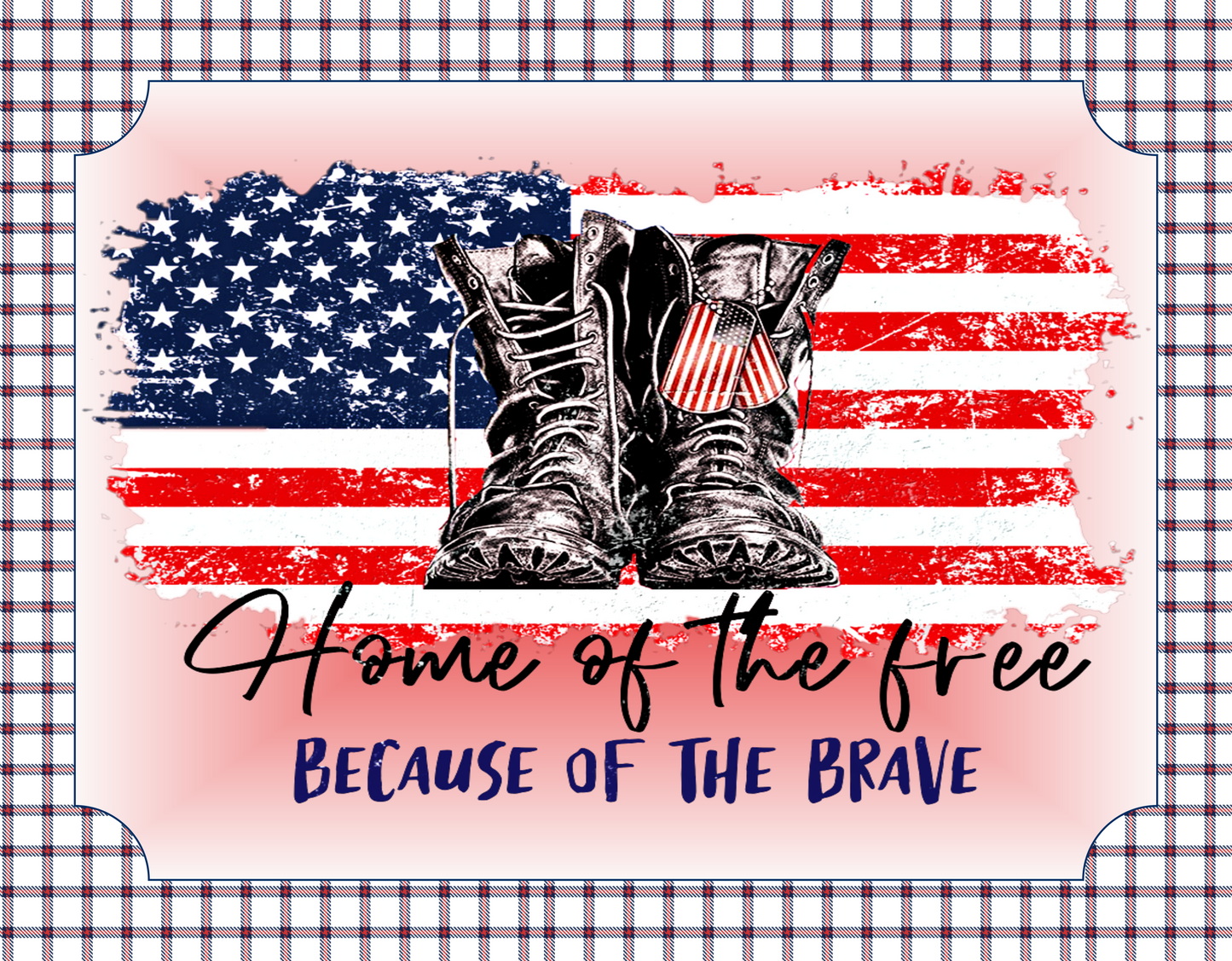 Home of the Free 9x7