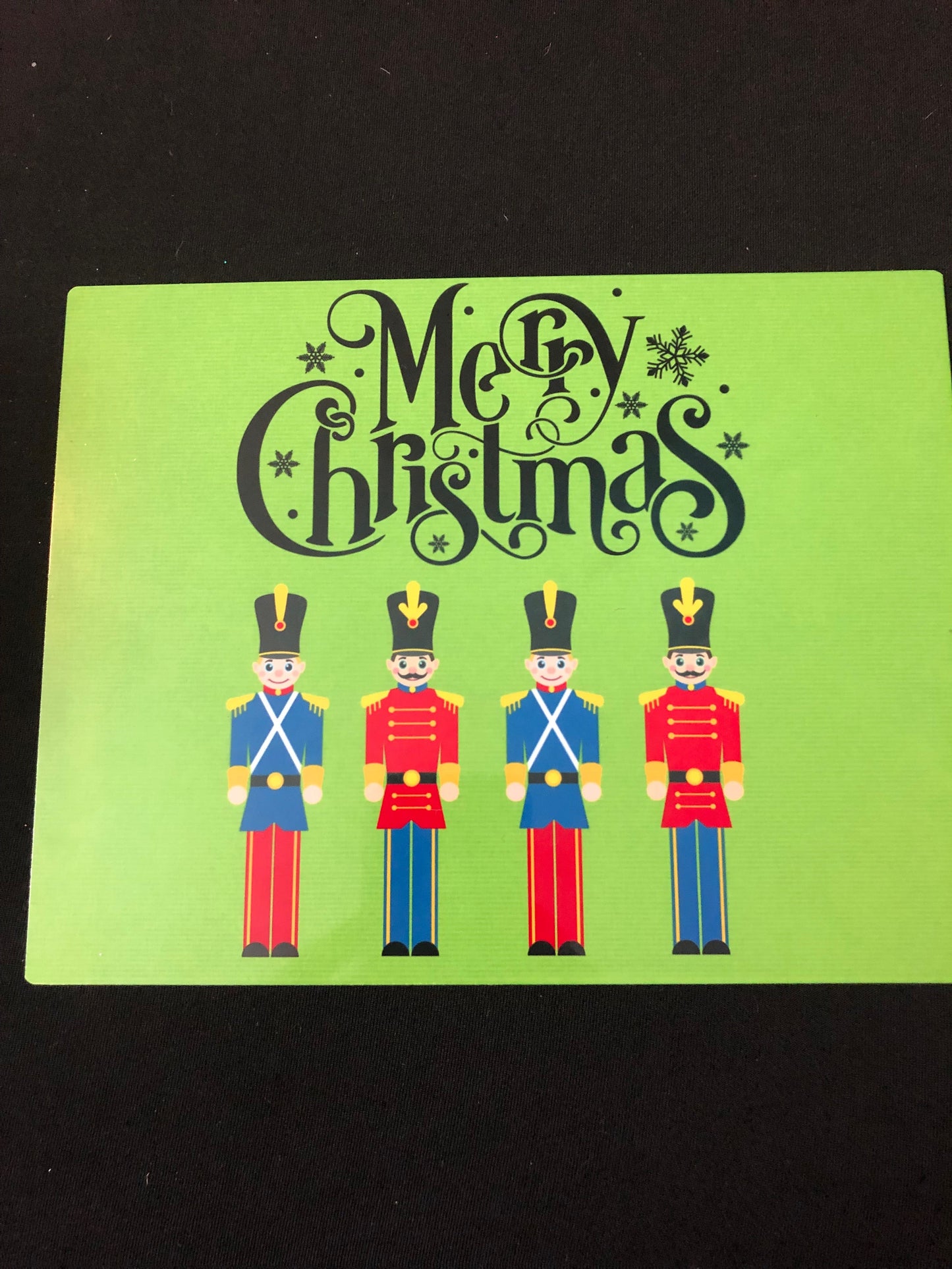 Nutcracker sign, Merry Christmas Nutcracker sign