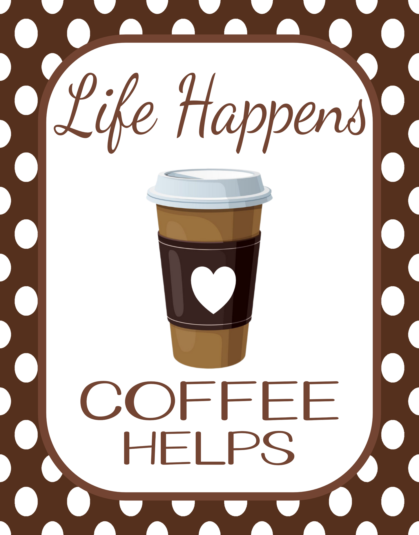 Life Happens 7x9
