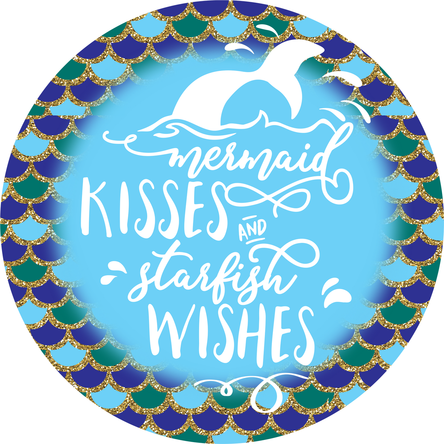 Mermaid Kisses Round