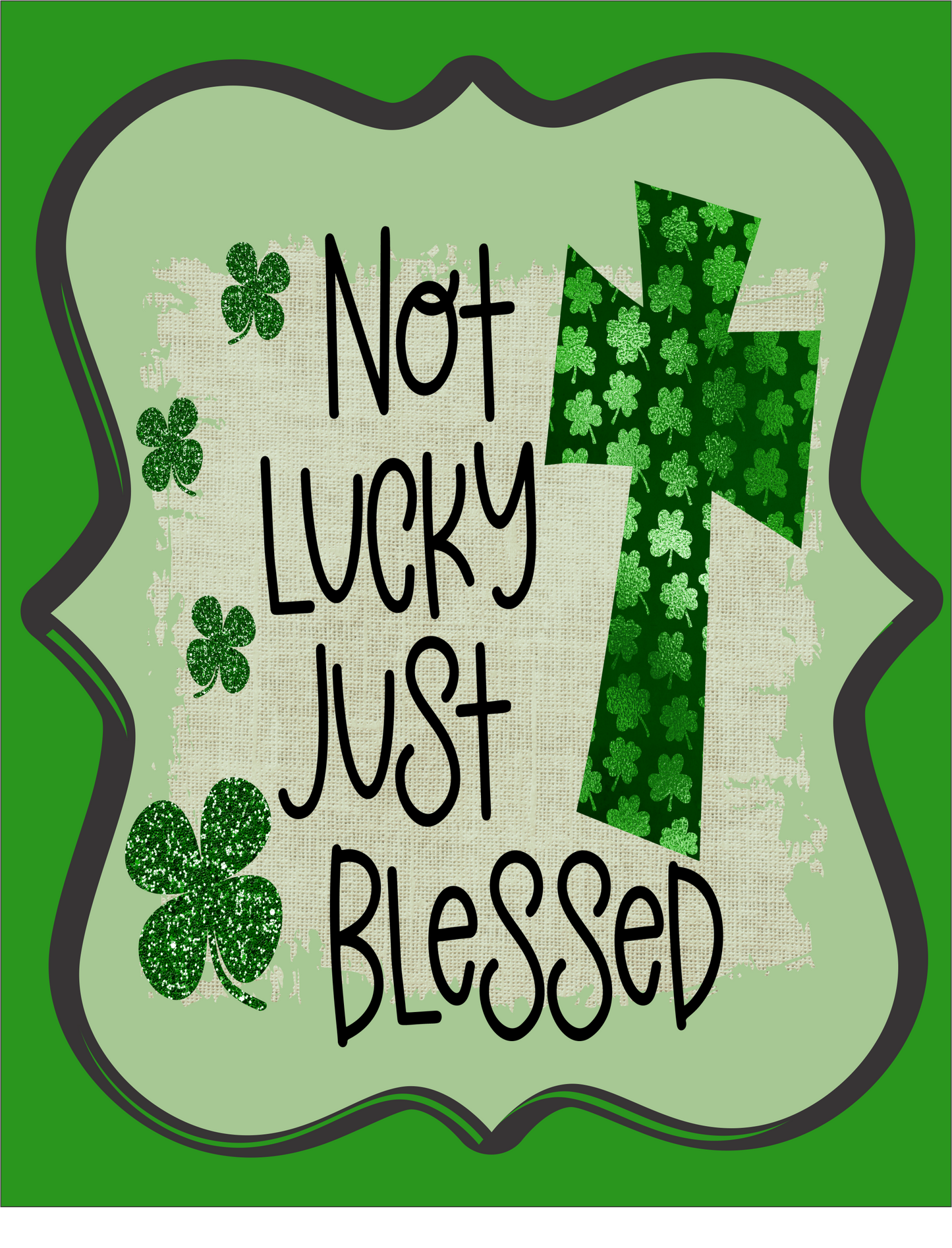 Not Lucky Just Blessed