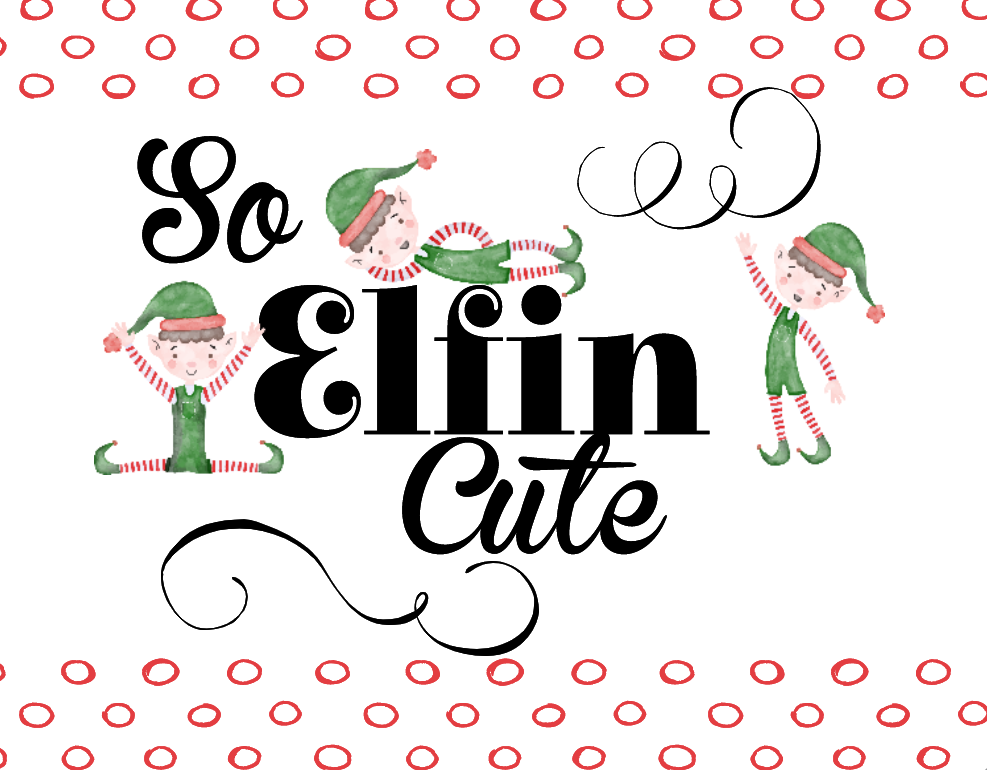 So Elfin Cute sign