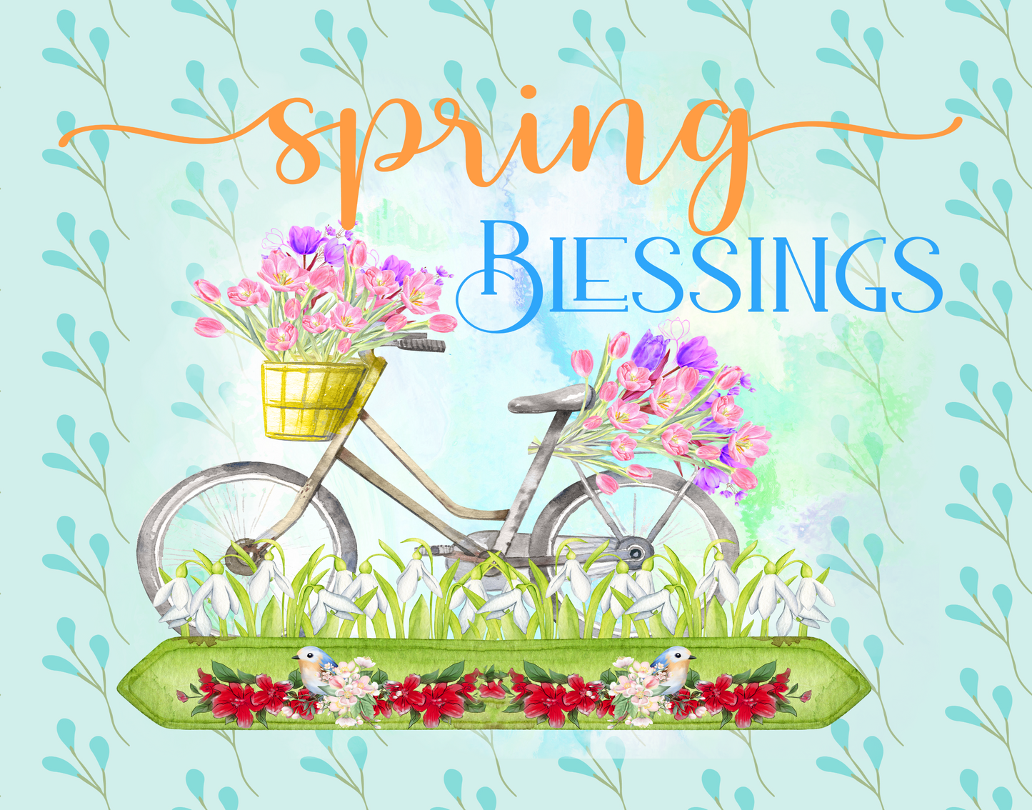 Spring Blessings 7x9