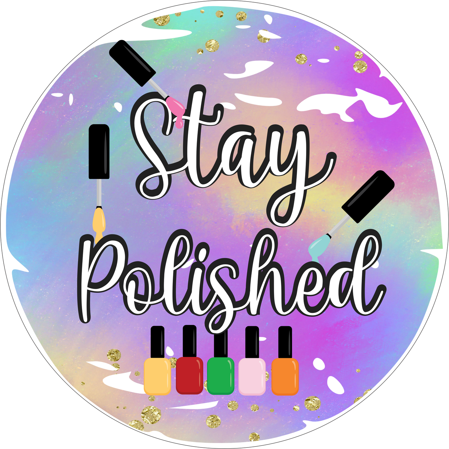 Stay Polished Nail Round