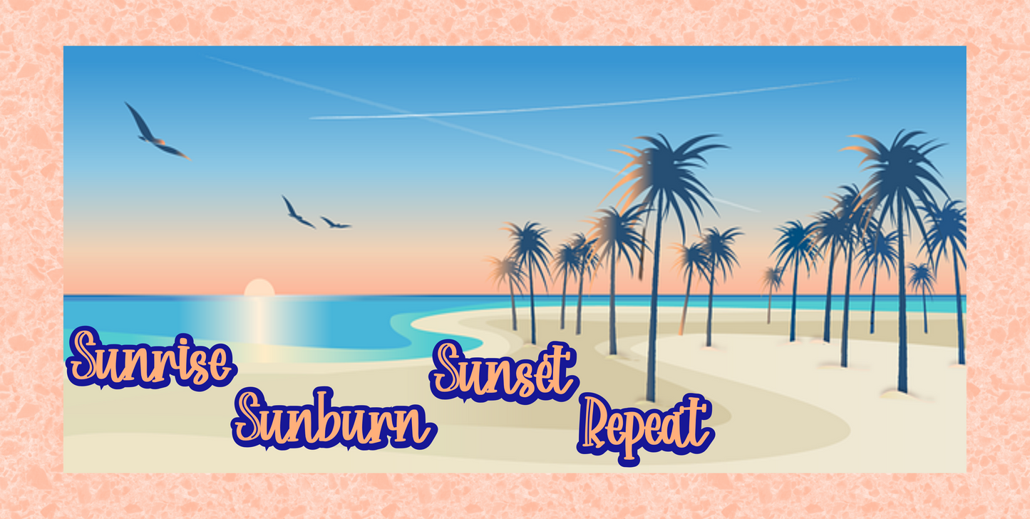 Sunrise Sunburn 12x6