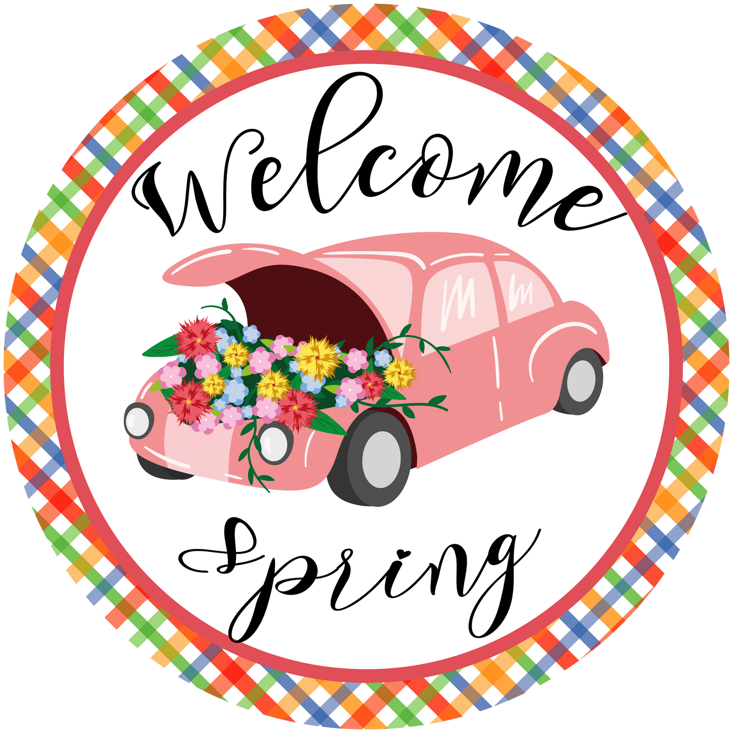 Welcome Spring Bug 10 Round