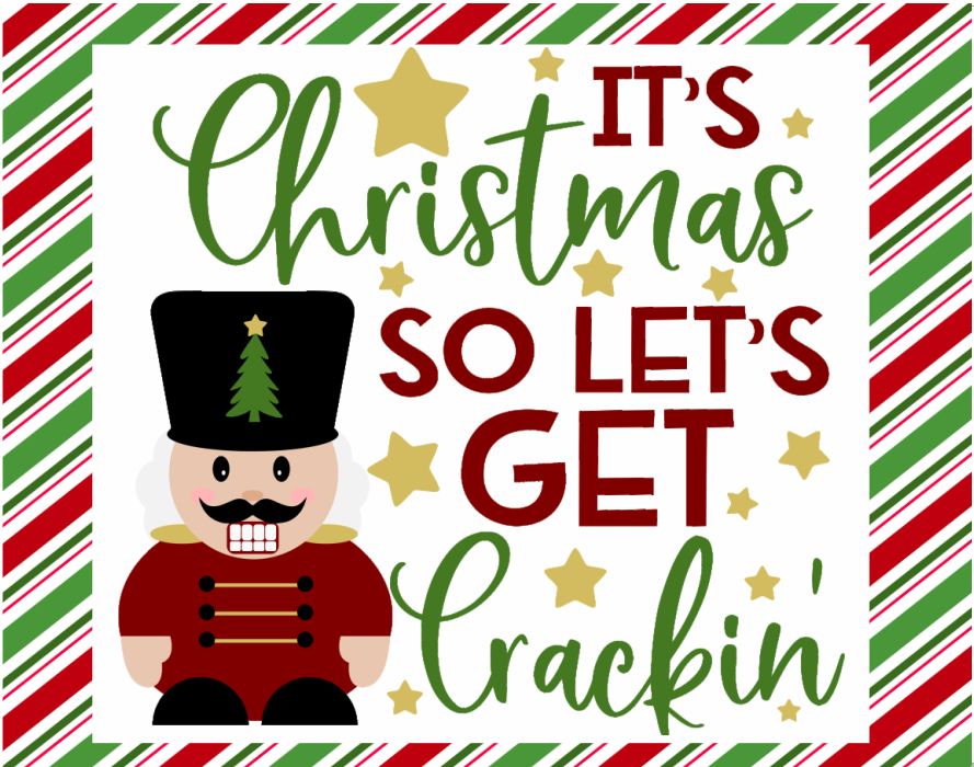 Christmas Cracking Sign
