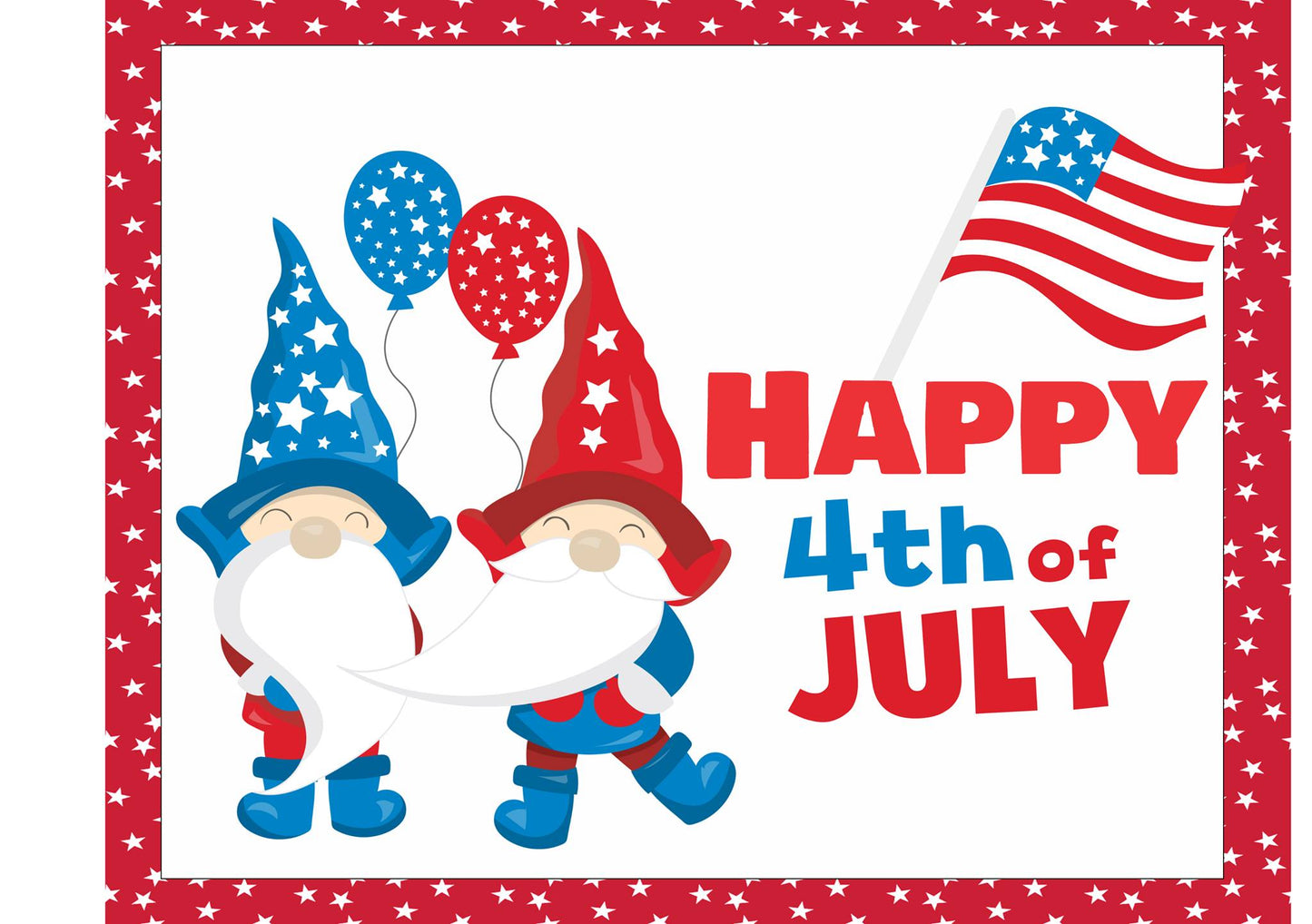 Happy 4th July Gnomes