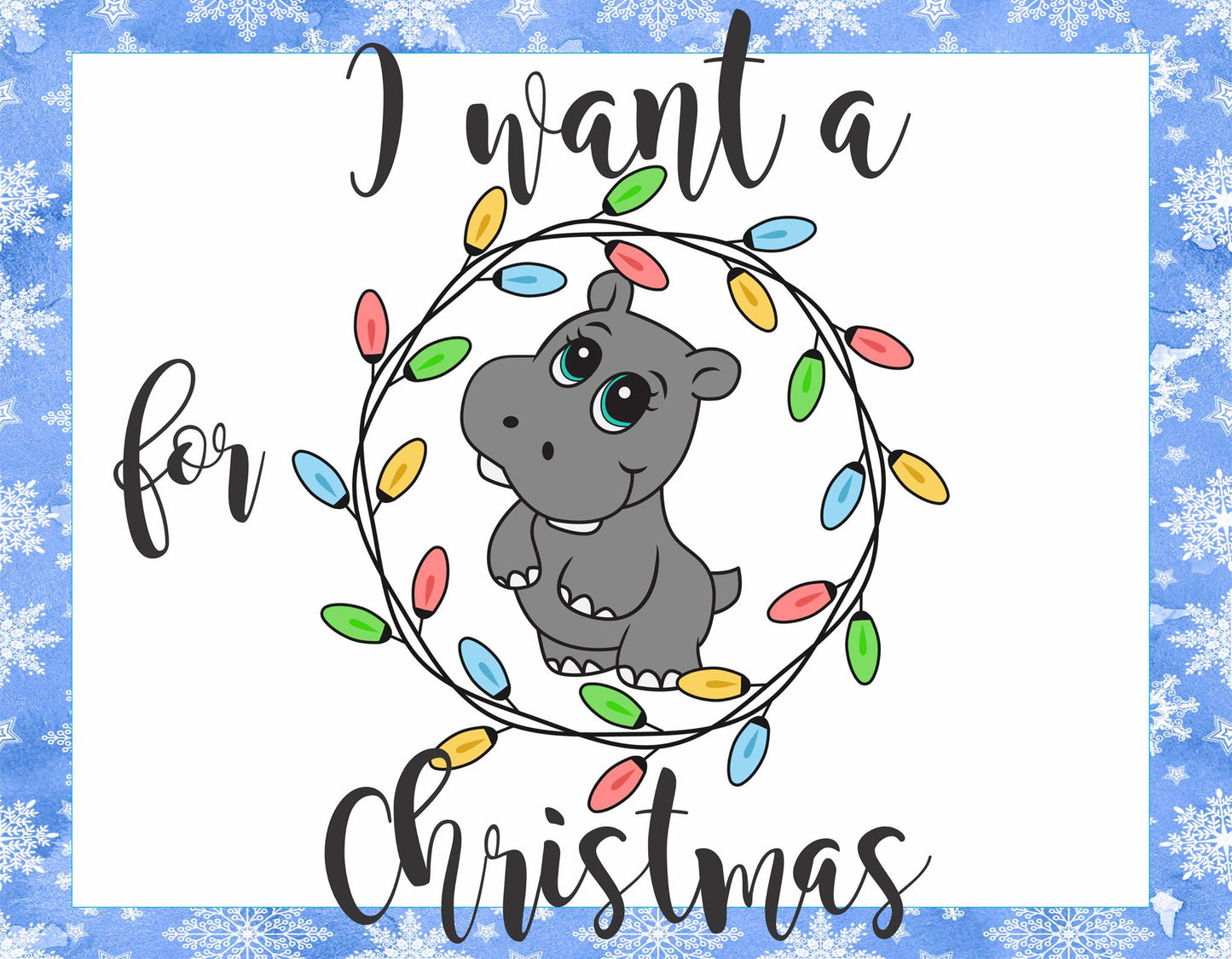 I Want A Hippopotamus For Christmas
