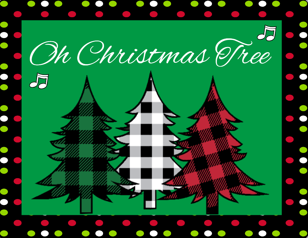 Oh Christmas tree sign