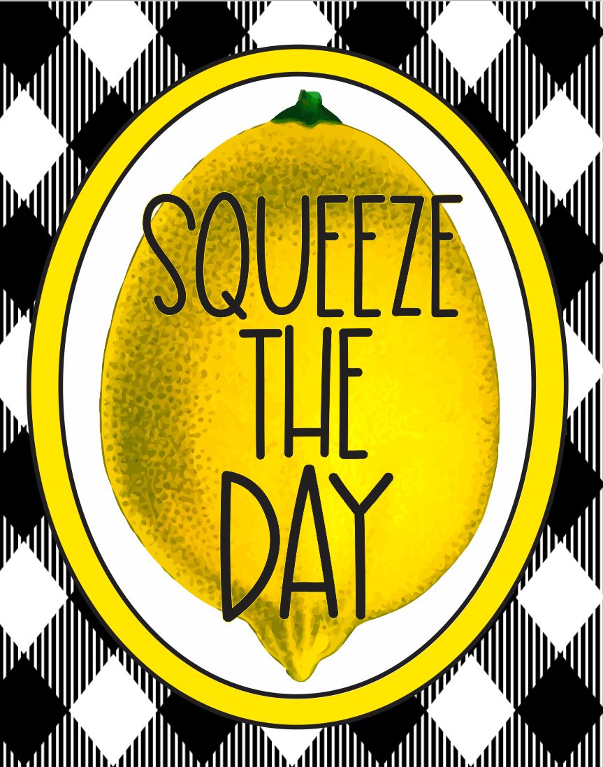 Squeeze The Day Lemon