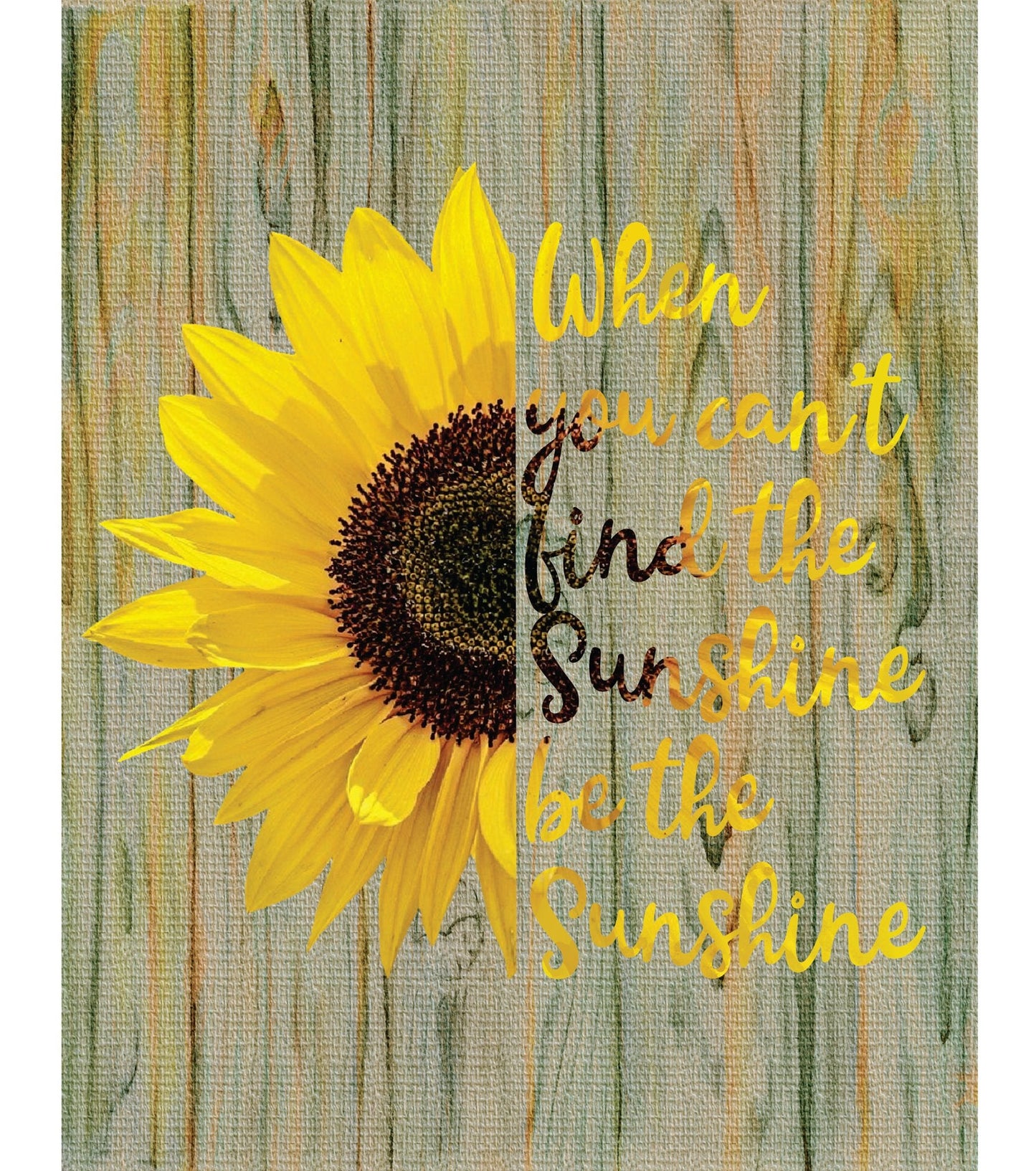 When you Cant Find the Sunshine Be the Sunshine