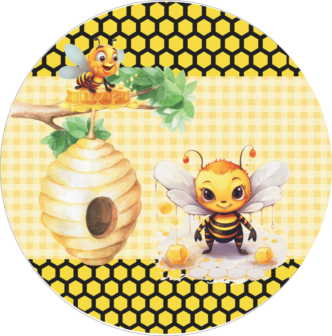 Bees and Nest with Round RCL Signs and More