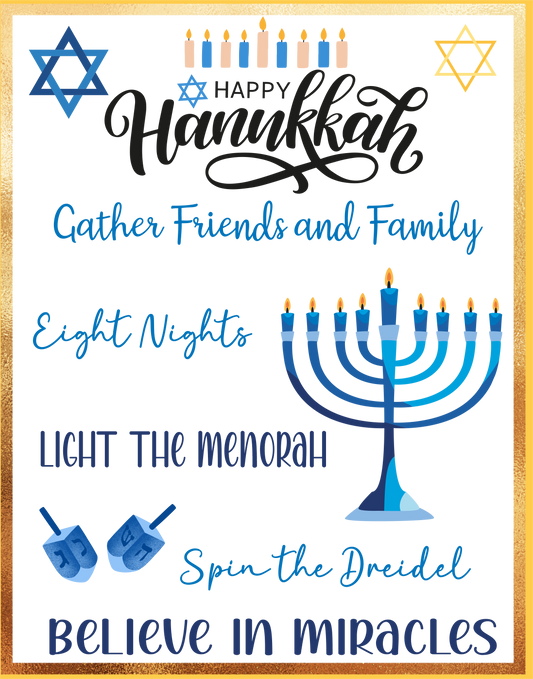 Happy Hanukkah Gather