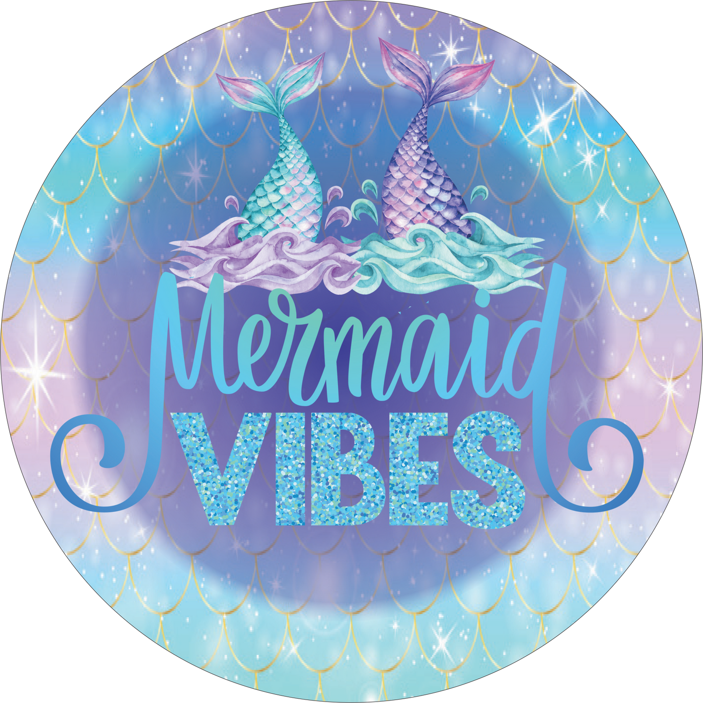 Mermaid Vibes Round