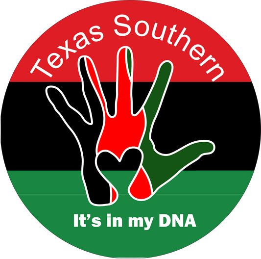 Texas Southern Round Sign