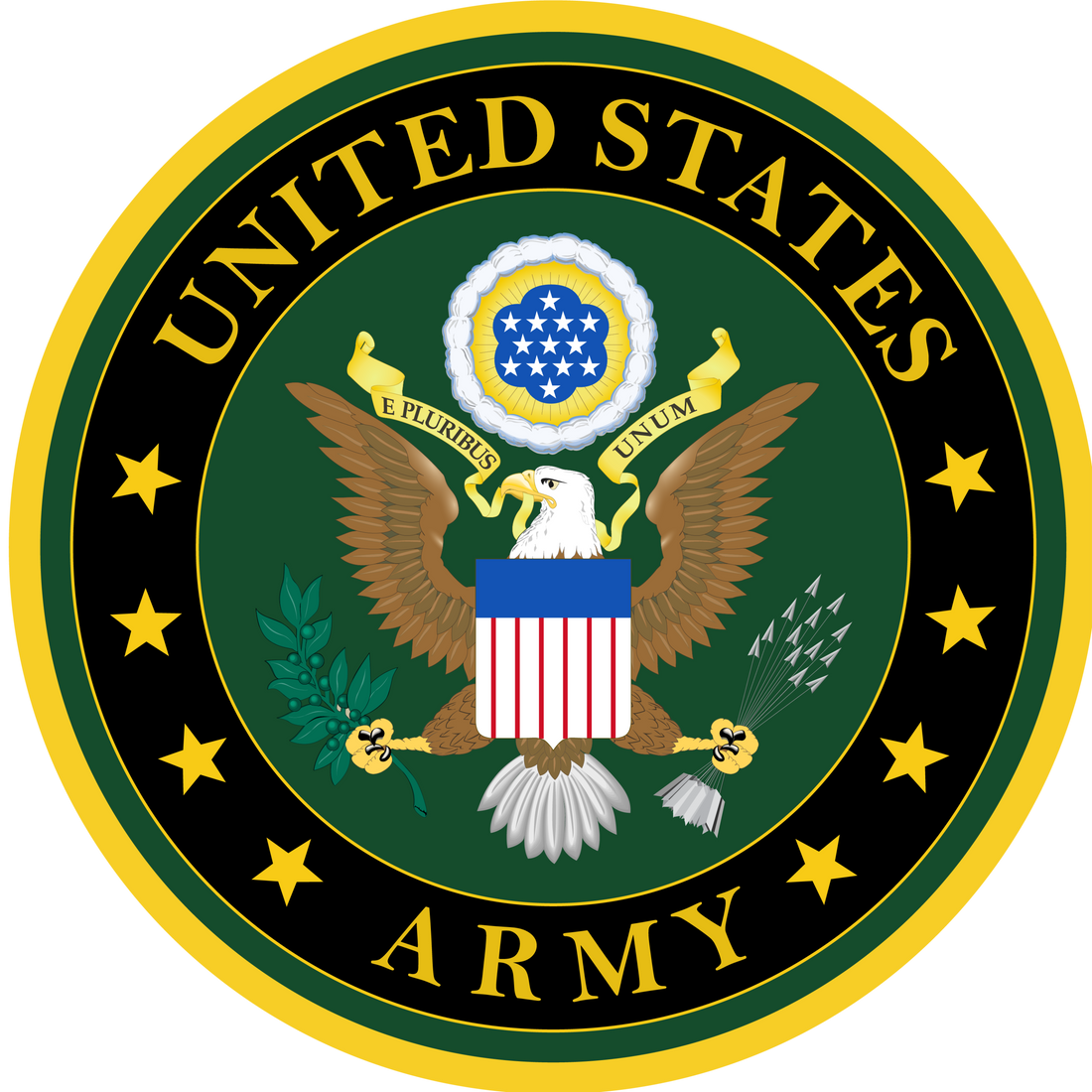 Army Round Sign – RCL Signs and More