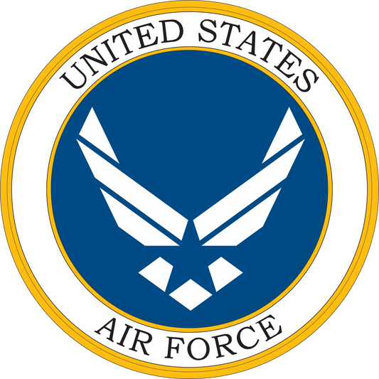 Air Force Round Sign