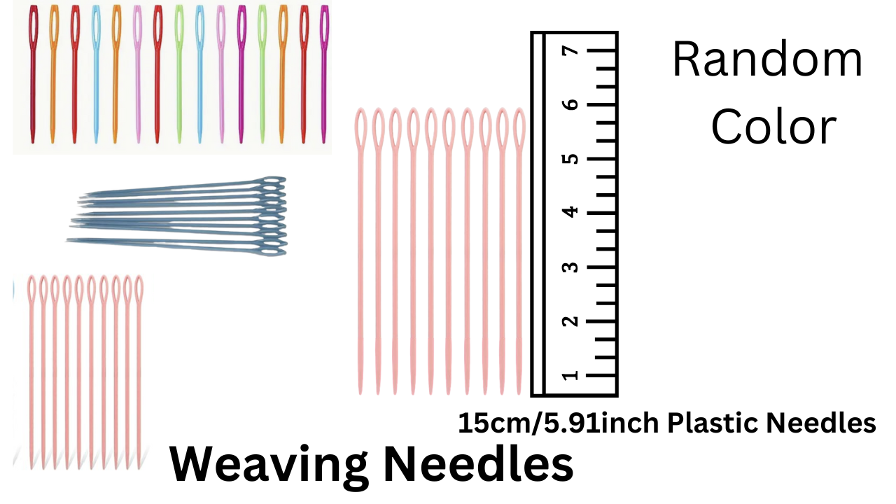 5.91in Plastic Weaving Needle