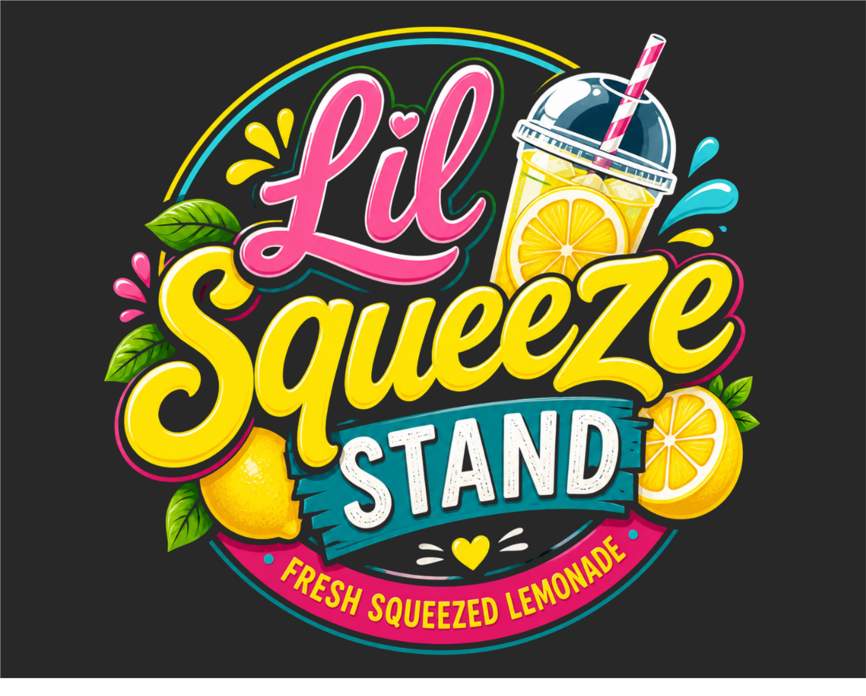 Lil Squeeze Stand Lemonade sign – RCL Signs and More