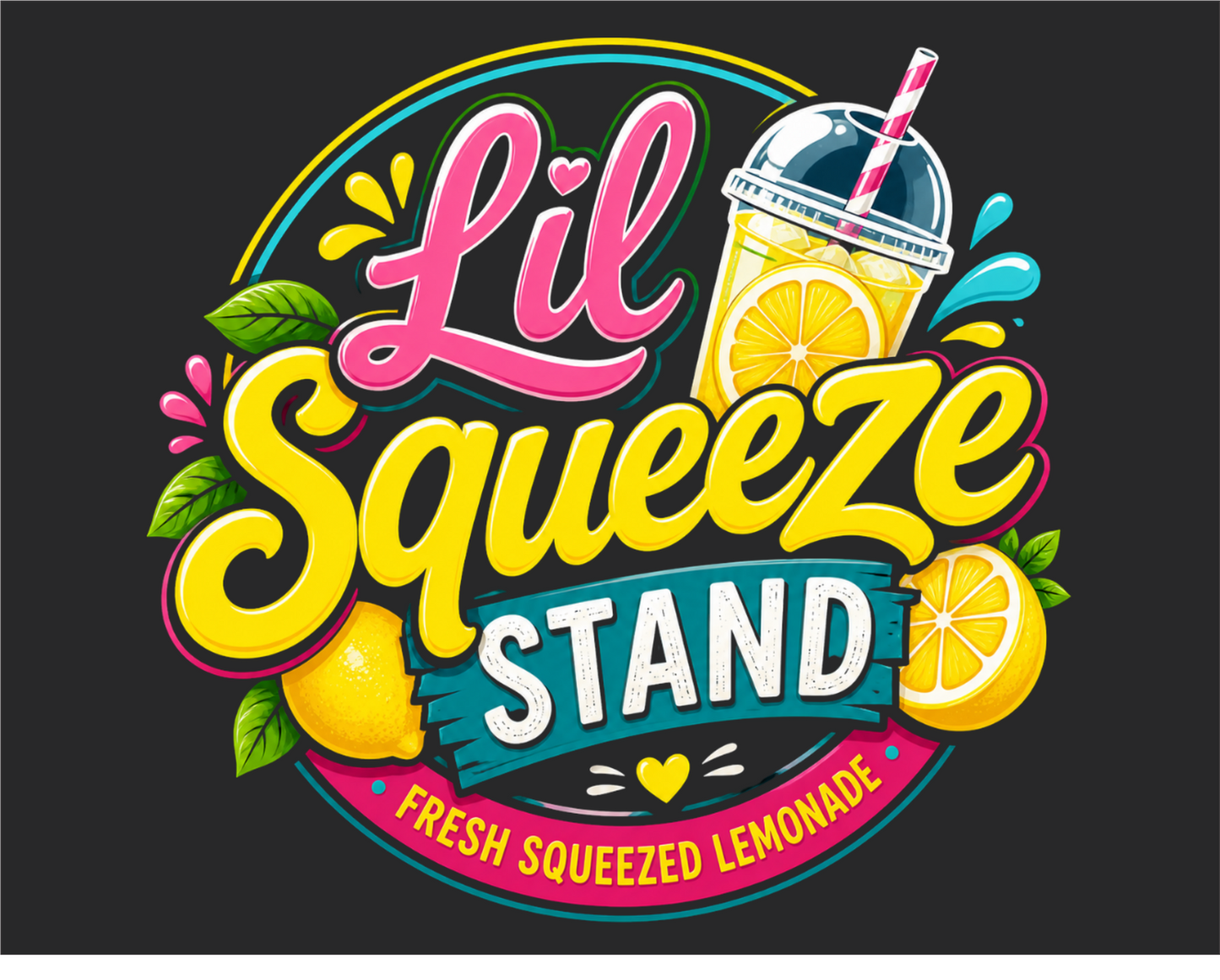 Lil Squeeze Stand Lemonade sign