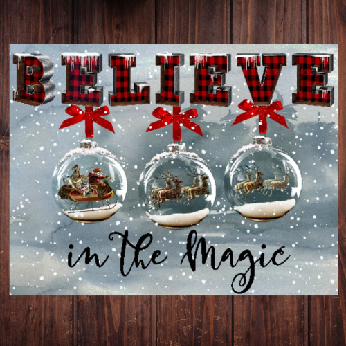Believe in the magic sign
