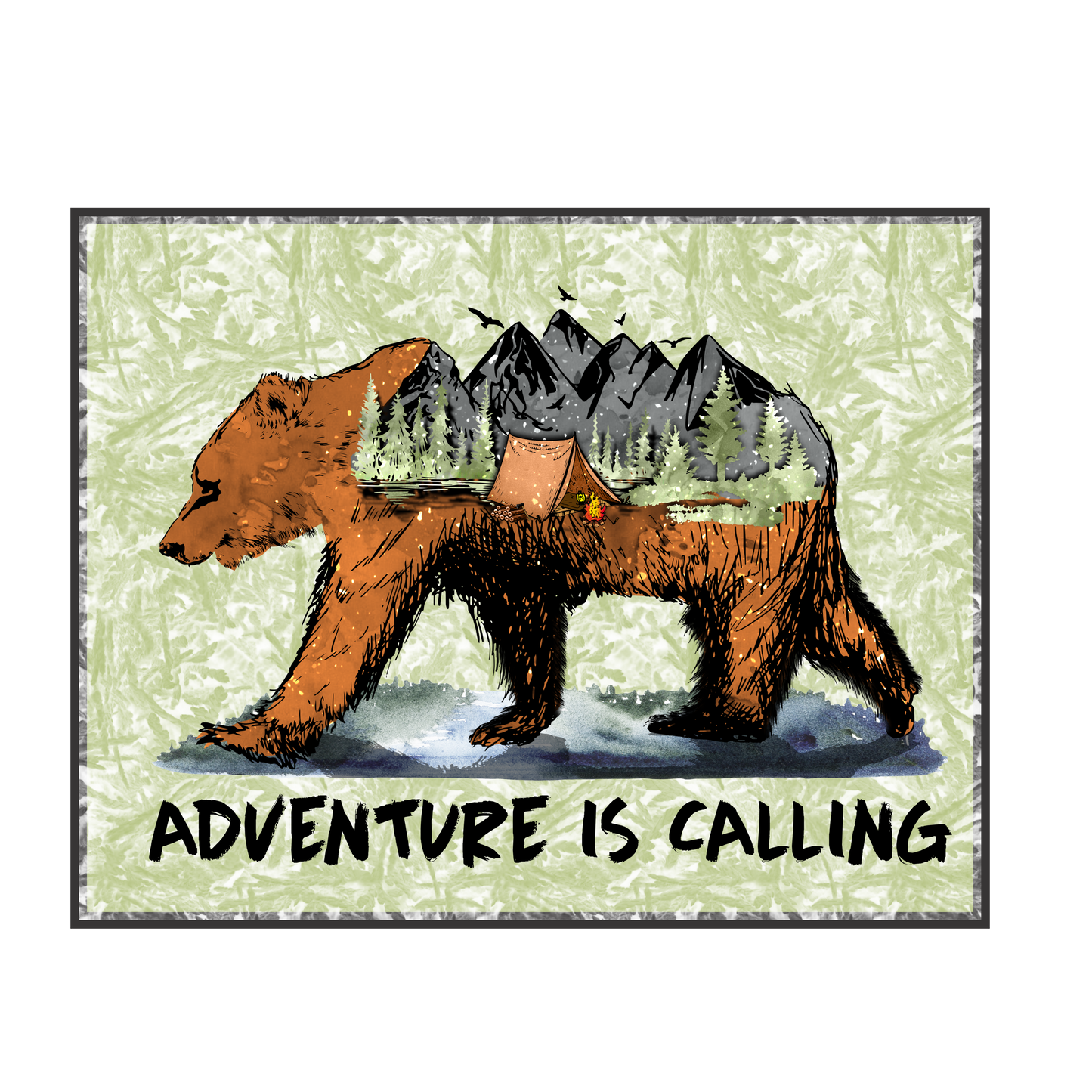 Bear Adventure 9x7