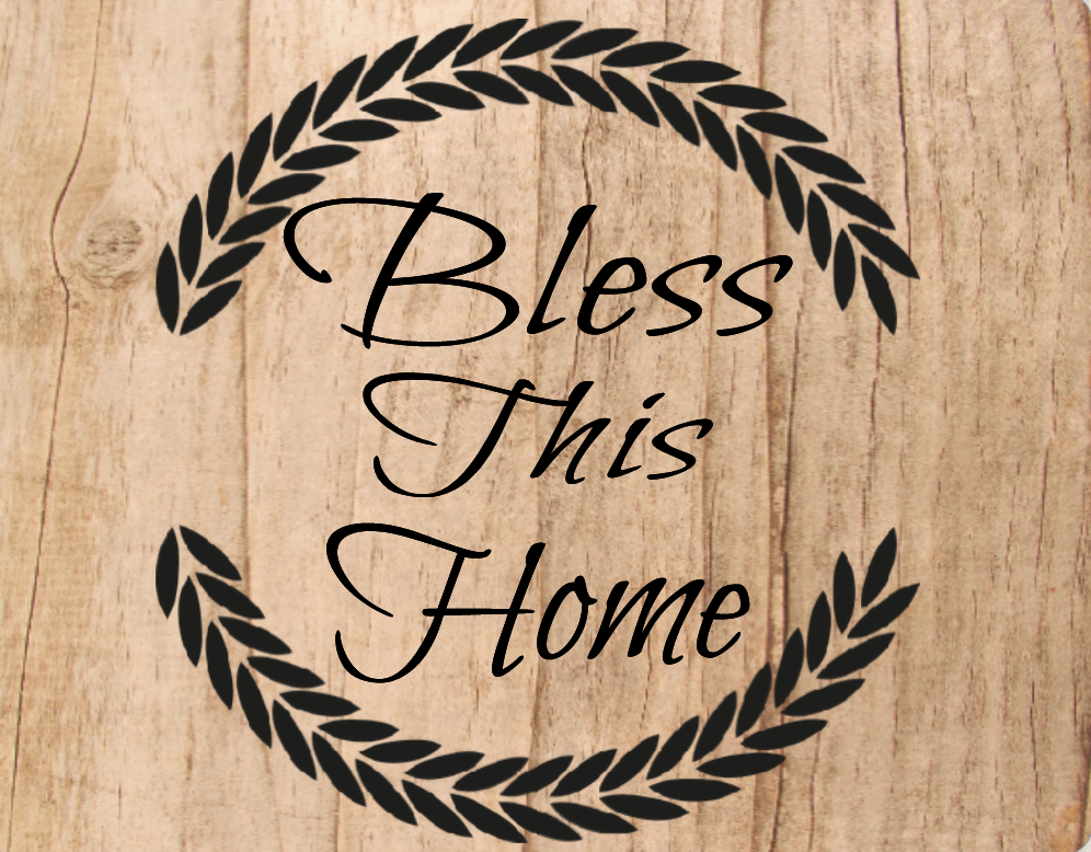 Bless this Home -Leaves