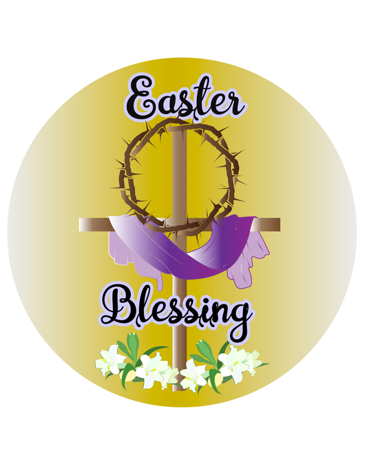 Round Easter Blessings