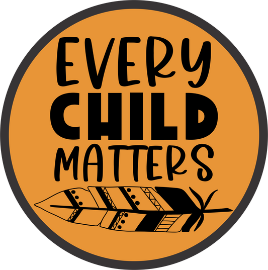 Every child matters with feather round