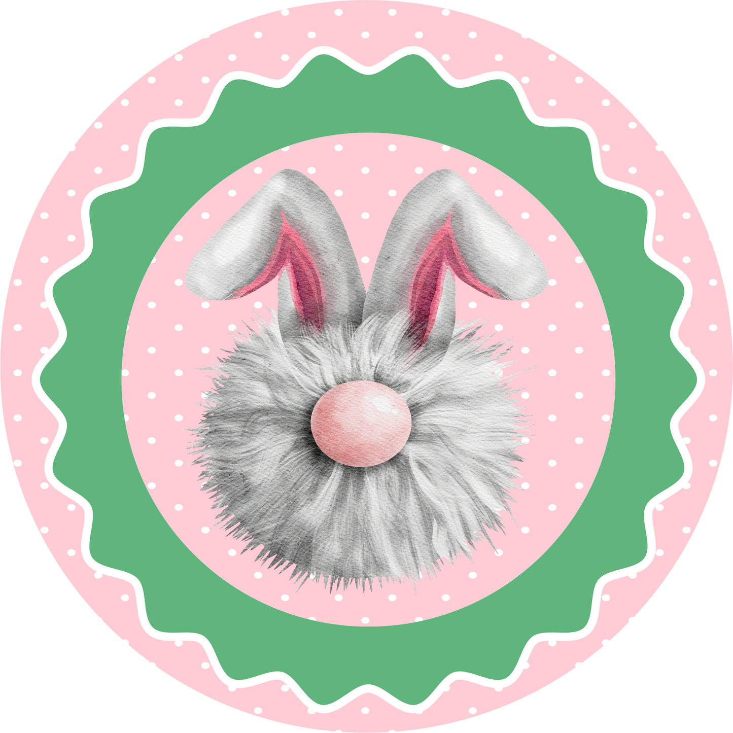 Round Gnome Bunny