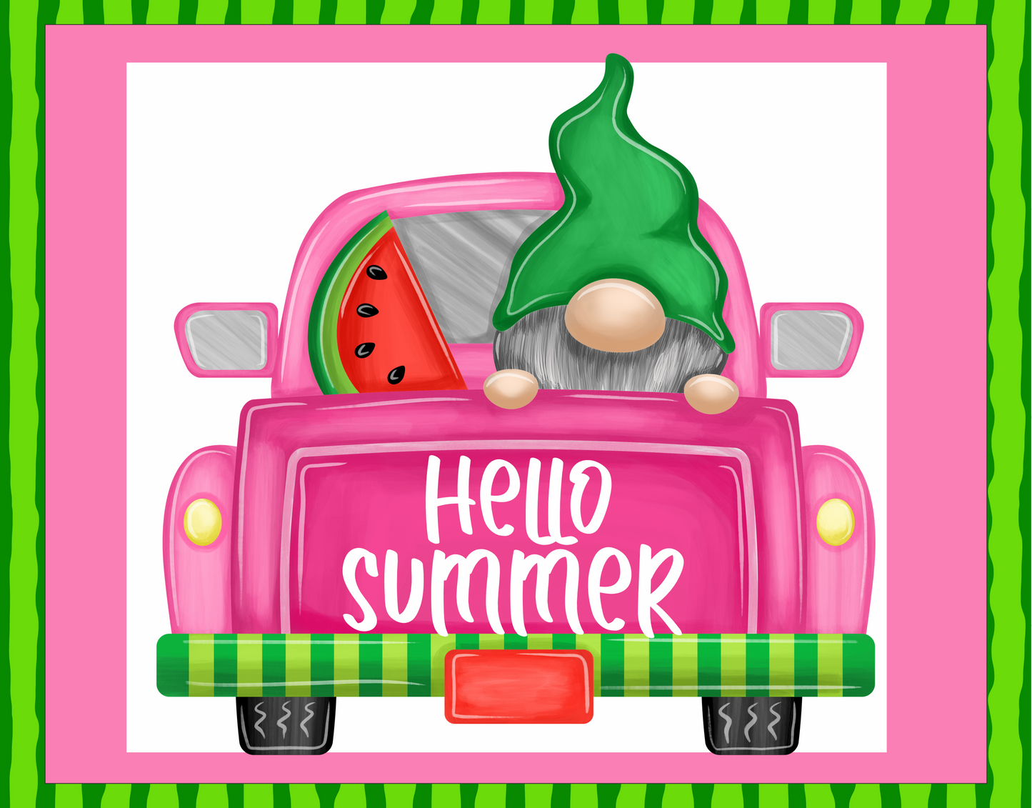 Hello Summer Gnome truck