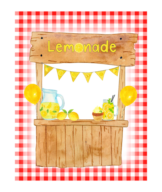 Lemonade Stand Sign