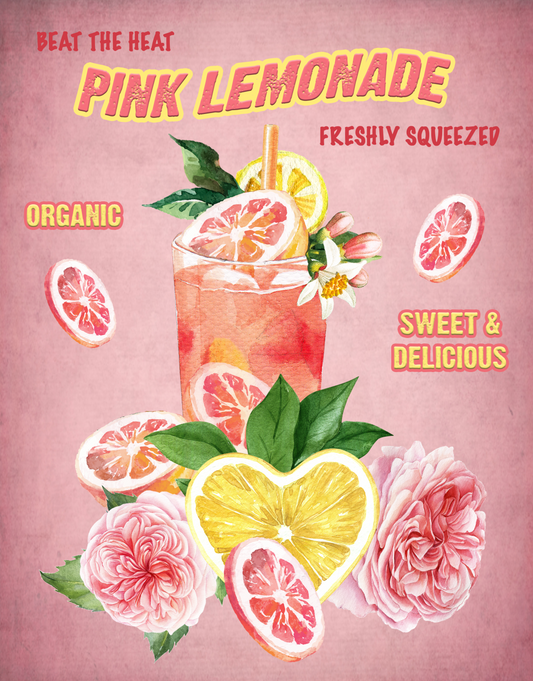 Pink Lemonade 7x9