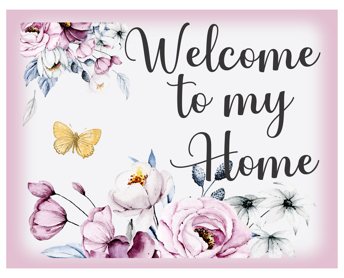 Pink Welcome to My Home – RCL Signs and More