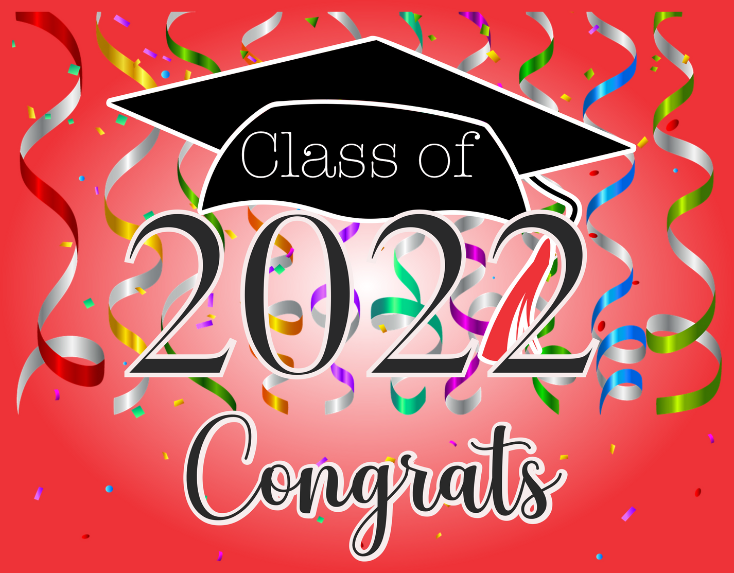 Graduation Class 2022 Red – Rcl Signs And More