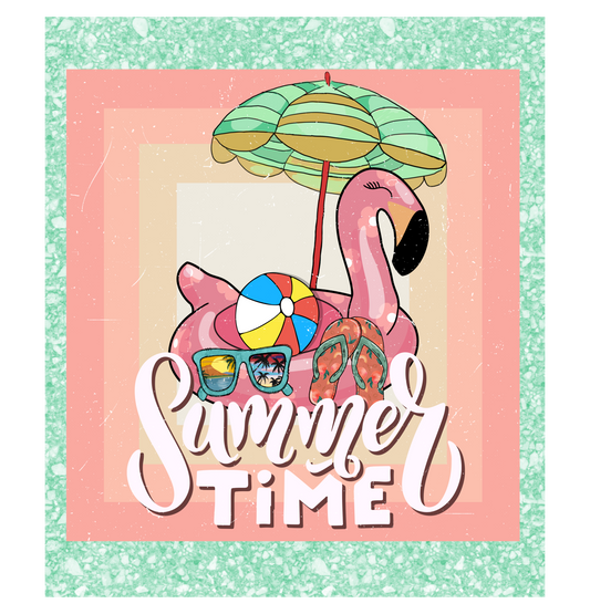 Summer Time Flamingo