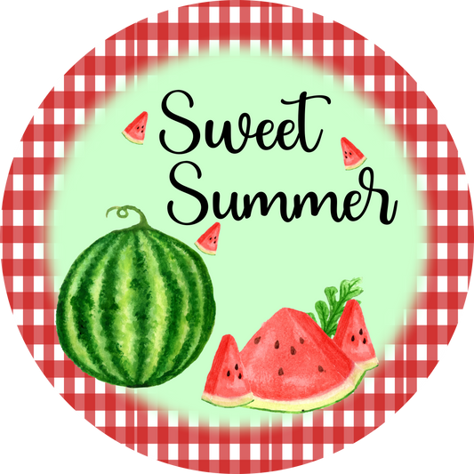 Sweet Summer watermelon Round