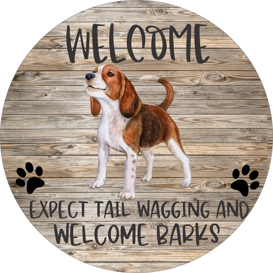 Welcome expect wagging tails and welcome barks- different dog breads