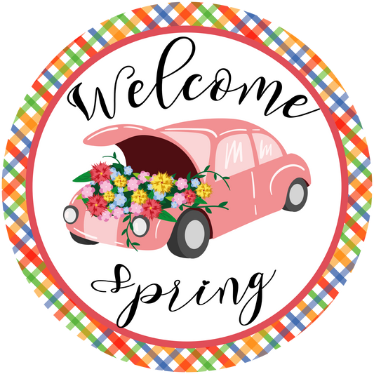 Welcome Spring Bug 10 Round