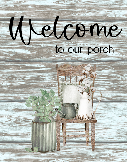 Welcome to our Porch 7x9