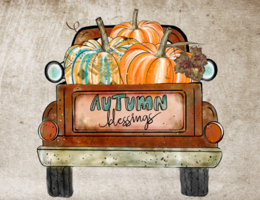 Autumn Blessings sign