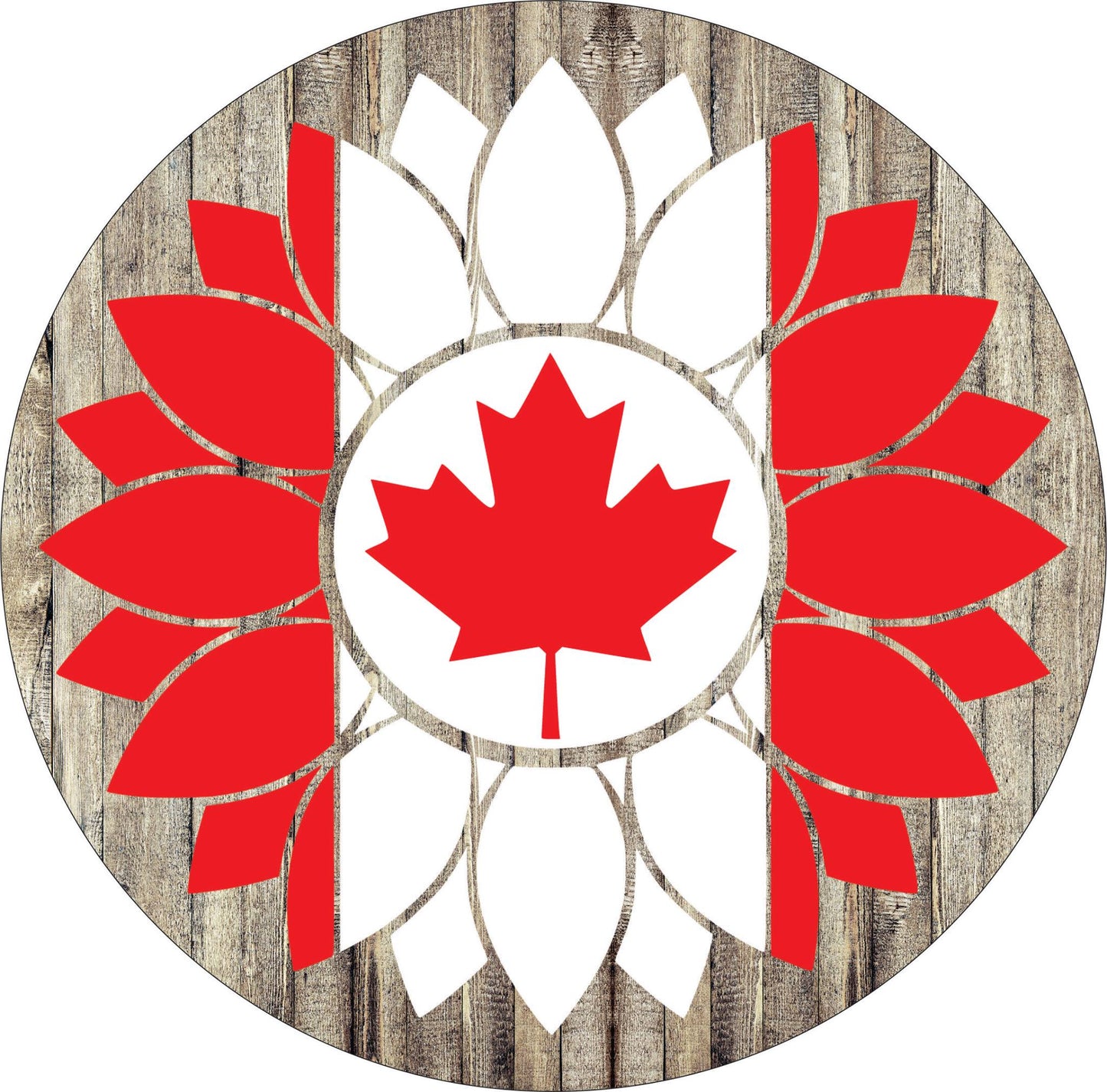 Canada Sunflower Round