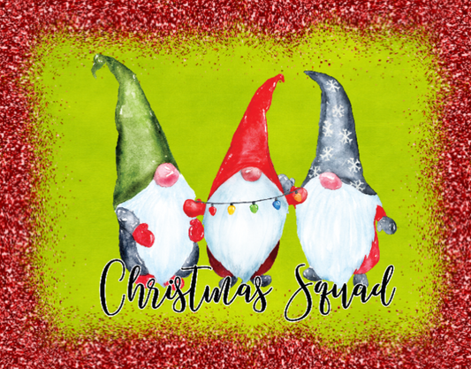 Christmas Squad gnome sign